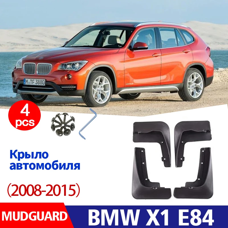 

Mudflaps For BMW X1 E84 mudguards splash Mud Flap guard fenders mudguard Car accessories auto styline Front Rear 4PCS 2008-2015