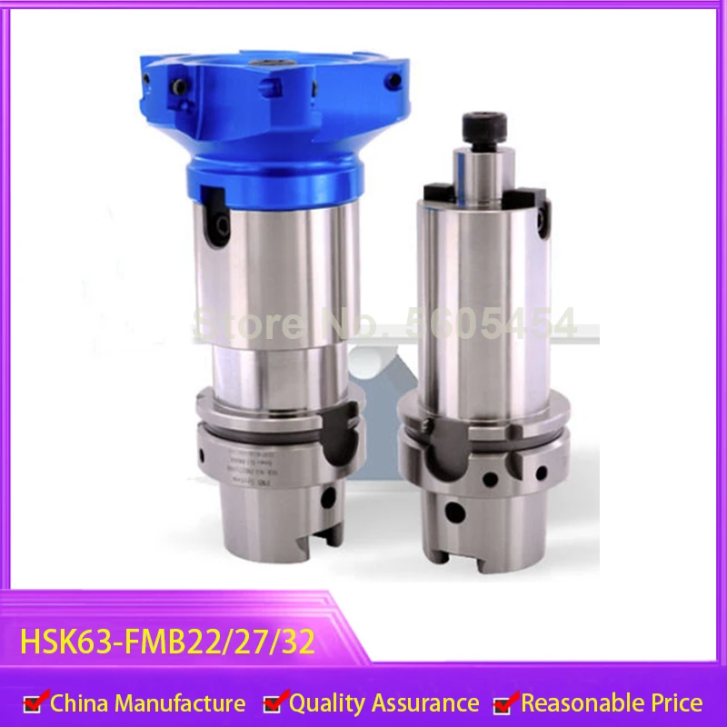 High precision CNC tool holder HSK63A FMB22 FMB27 FMB32 FMB40 milling cutter holder HSK63F plane milling cutter holder