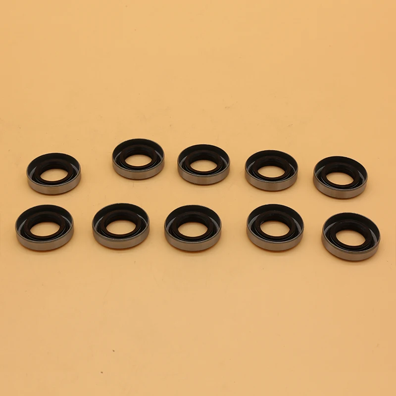 10Pcs/Lot Crank Shaft Crankshaft Oil Seal Fit For Husqvarna 61 66 268 268K 268XP 272 272XP 272K K650 K700 Garden Chainsaw Parts