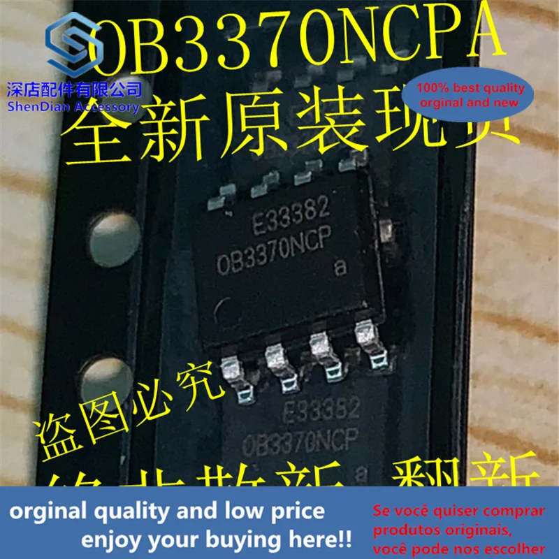 

10pcs 100% orginal and new OB3370NCPA SOP8 OB3370NCP best qualtiy