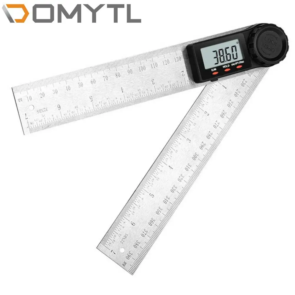 Woodworking Ruler Measuring Instrument High-Precision Electronic Lcd Angle Ruler Multifunctional Woodworking Protractor