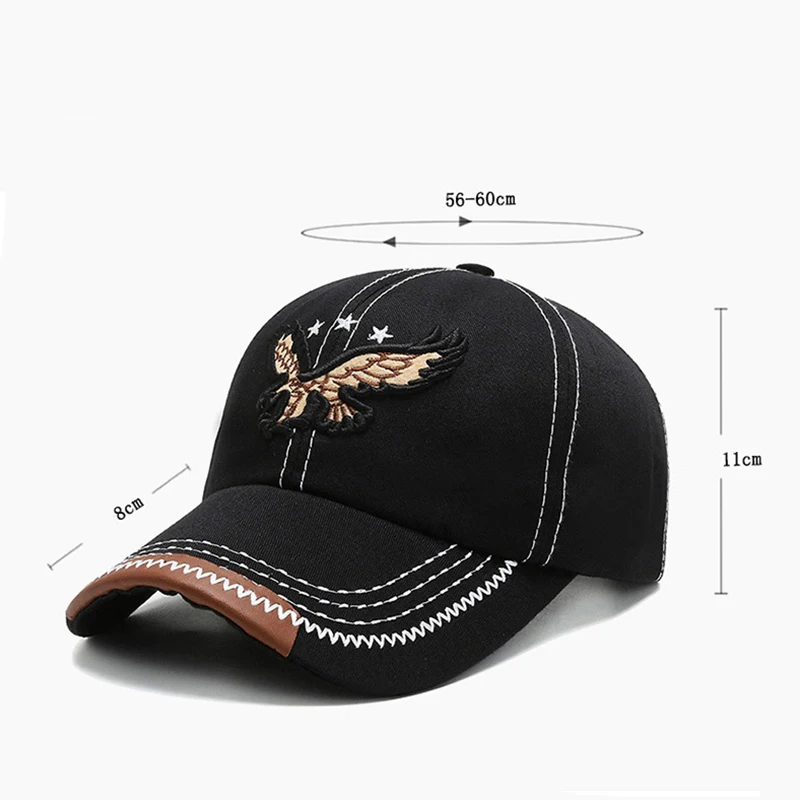 New Spring Autumn Visor Men\'s Baseball Caps Truck Sport Mountaineering Fishing Travel Hiking Running Hat Bone Dropshipping  A146