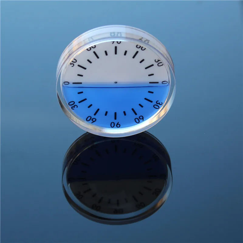 Imagem -02 - Angle Ruler Indicator Gradient Meter For Vehicle Geladeira Doméstica ar Condicionado Equipamento Médico Detector de Nível 60 mm