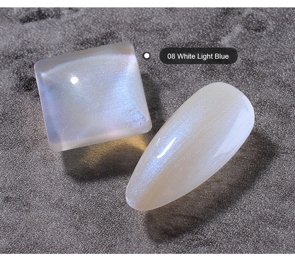 Vendeeni 9 Farben Moonlight White Serie Gel-Nagellack Semi-Permanent UV LED Soak-Off Gel-Lack Glänzender Nagelkunst-Gel-Lack – Detail 15