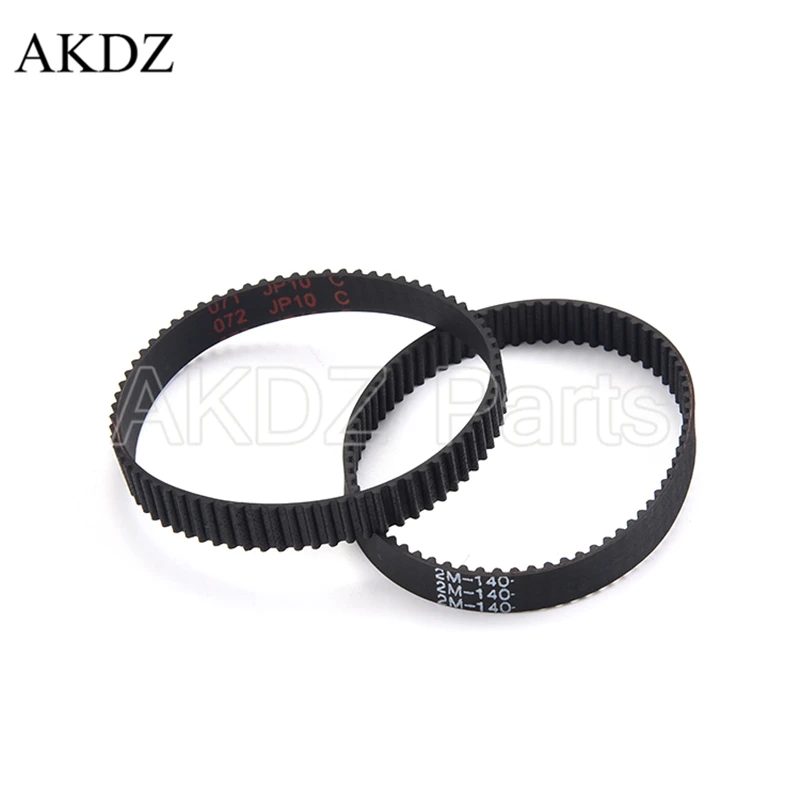 2MGT 2M 2GT Synchronous Timing belt Pitch length 140 width 6mm/9mm Teeth 70 Rubber closed