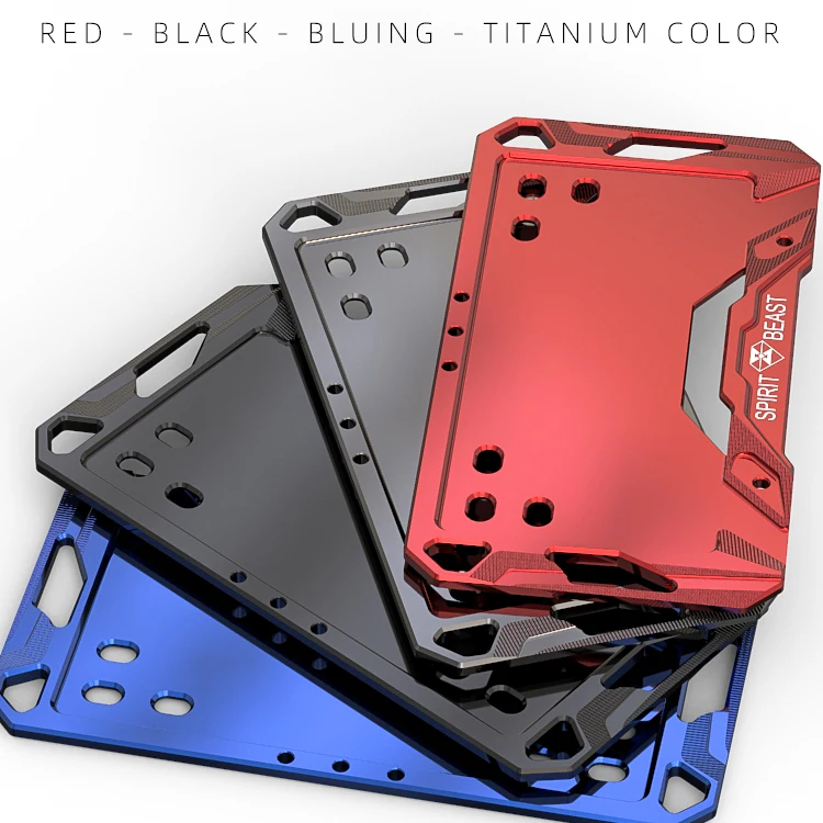 Niu Electric Car License Plate Frame Modification Accessories Um Rear License Plate Shanghai License Universal m + Tray Frame