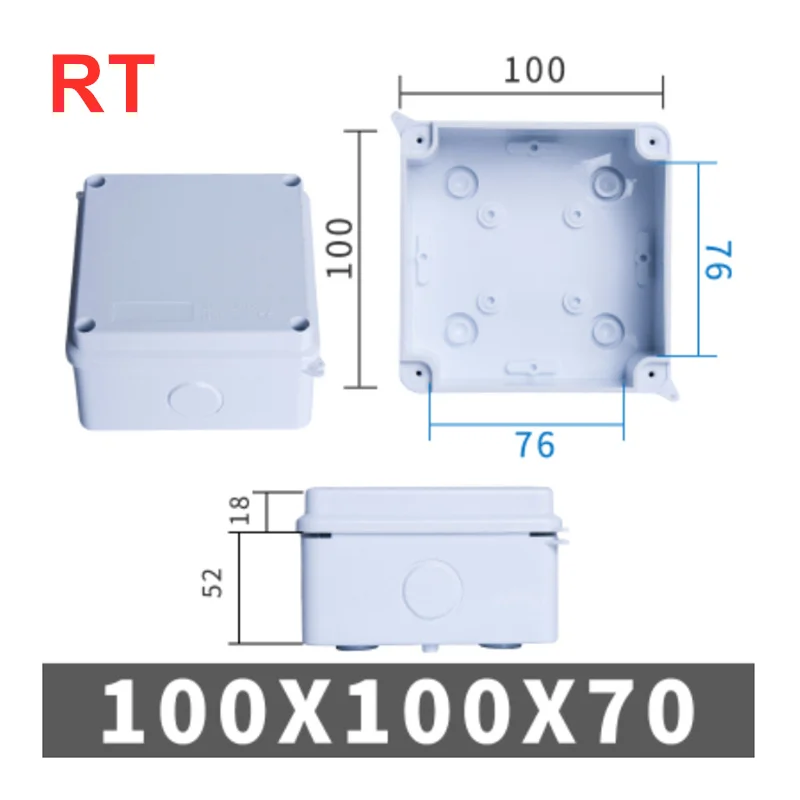 Variant: RT 100x100x70mm
