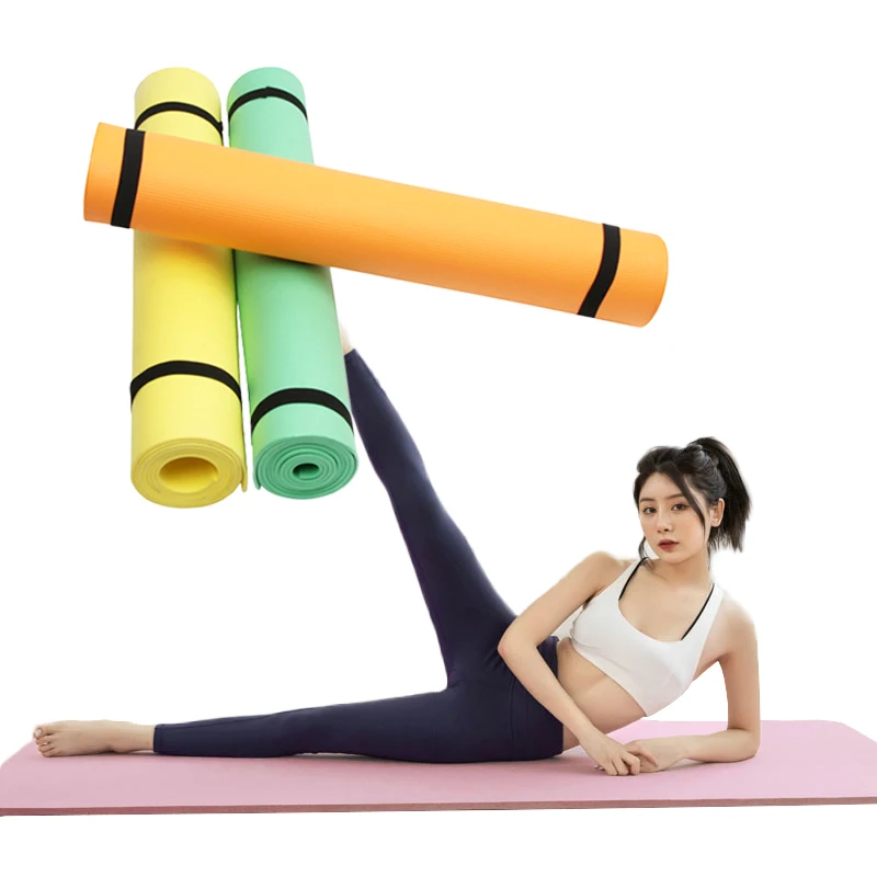 

4MM EVA Yoga Mats Anti-slip Home Gym Blanket Pilates Gymnastic Sports Health Lose Weight Fitness Exercise Mat 173*60cm