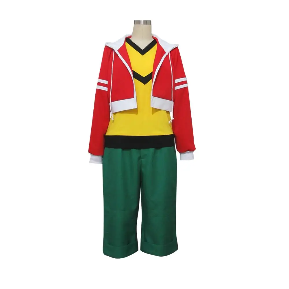 

Inazuma Eleven GO Cosplay Costume Ban Yamano Sports Top Pants Costume Adult Halloween Suit L321