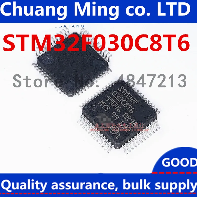 

Free Shipping 10pcs/lots STM32F030C8T6 STM32F030 LQFP-48 IC In stock!