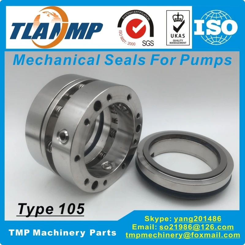 105-20/25/30/35/40/45/50/55/60/65/70/75/80 Mechanical Seals for Water pumps (Material:TC/TC/VIT) Seal Face:Tungsten carbide