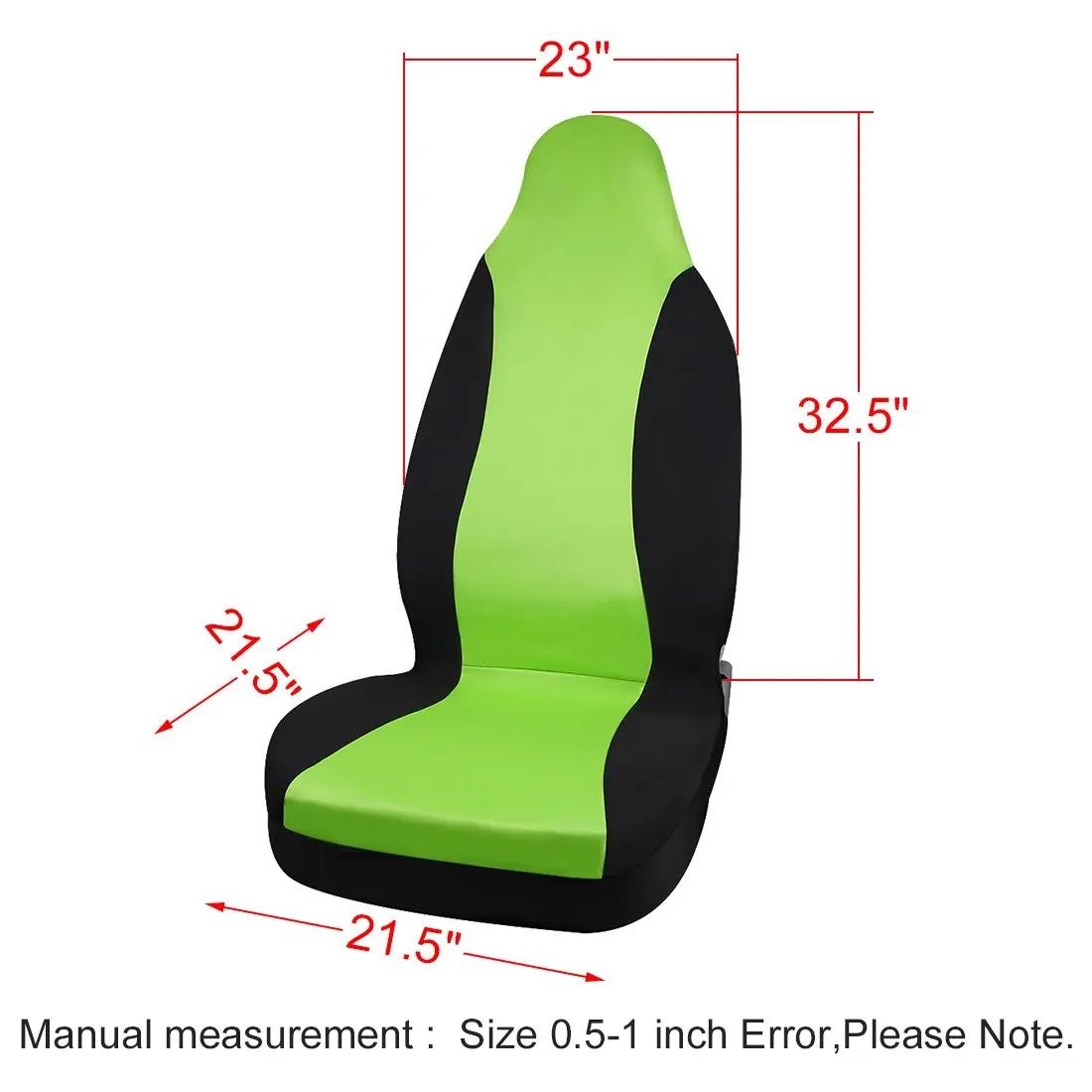 X Autohaux 7 Colors Flat Colth Car Seat Covers Interior Car Seat Protector Universal Fit Most Car Seat Protection Styling