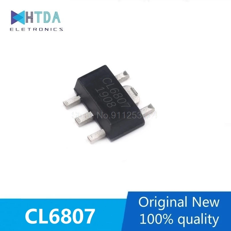 25 pçs/lote CL6807 SOT89-5L LED IC Em Stock