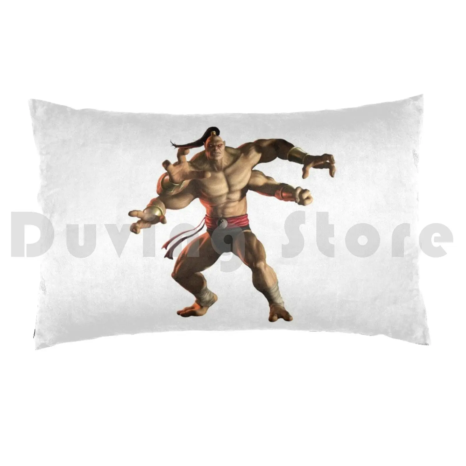 Goro Pillow Case DIY 50*70 Mortal Kombat Sub Zero Sub Zero Scorpion Raiden Rayden Liu Kang Johnny Cage