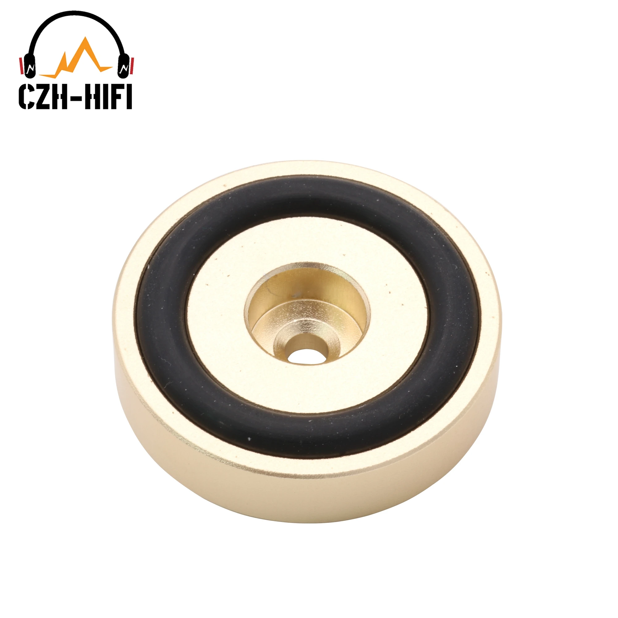 39x10mm Verstärker Lautsprecher Isolation Ständer Basis CNC Gefräste Füße aus massivem Aluminium Pad CD-Player Subwoofer Gitarre AMP Cobinet Basis – Detail 4