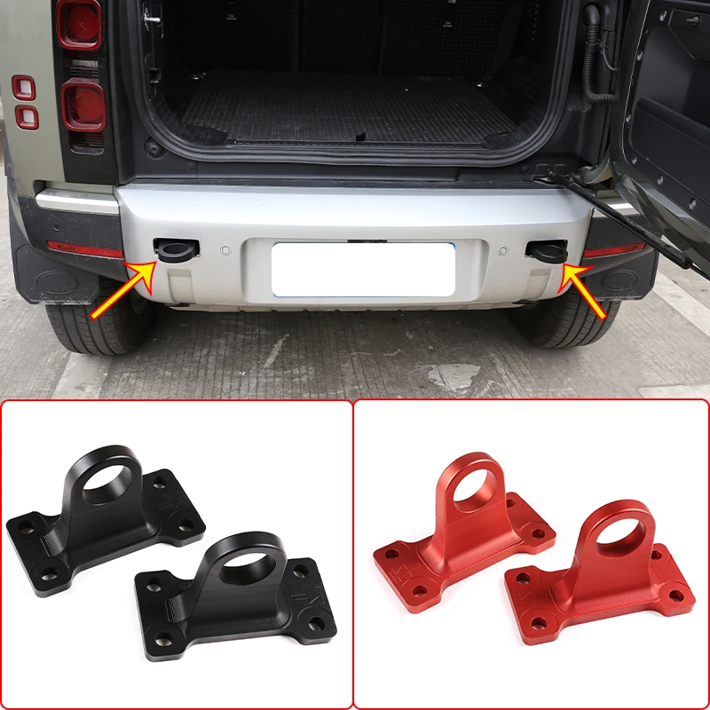 Alloy Car Metal Tow Hook Drop Hitch Receiver,Vehicle Towing Ring, For Land Rover Defender 110 130 2020-2024 Car Accessories