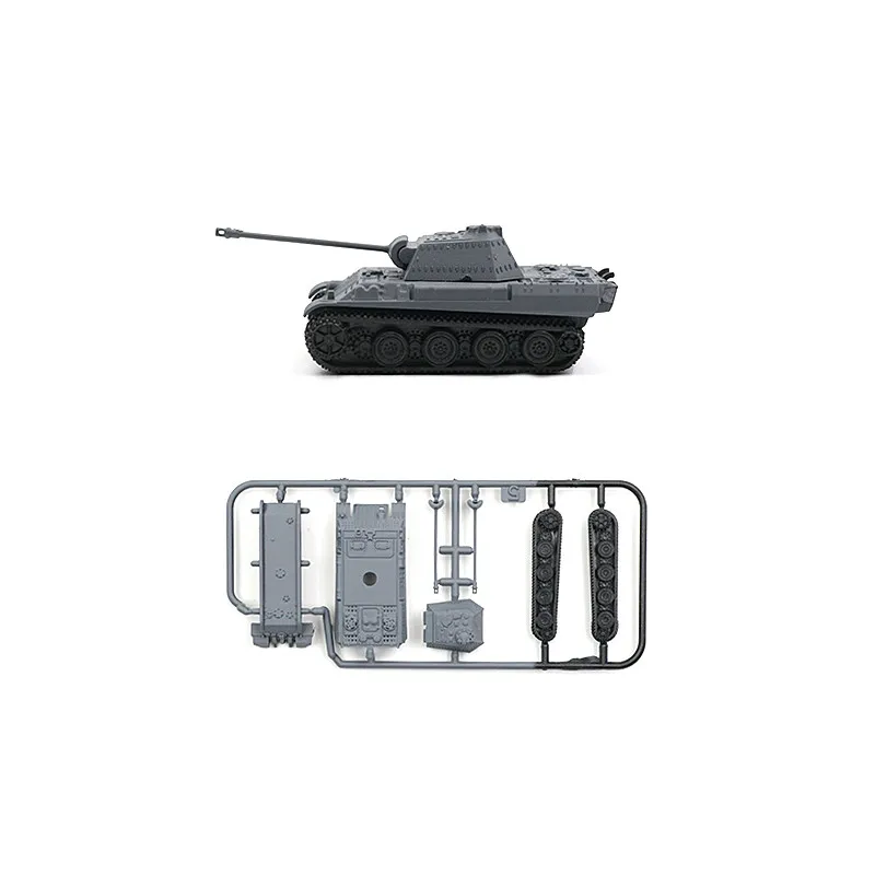 8 Styles Tank Models 1/144 ww2 T34 Assembly Tanks Toy Tiger Panther Model Kits Military Brinquedos Kids Birthday Toy Gift