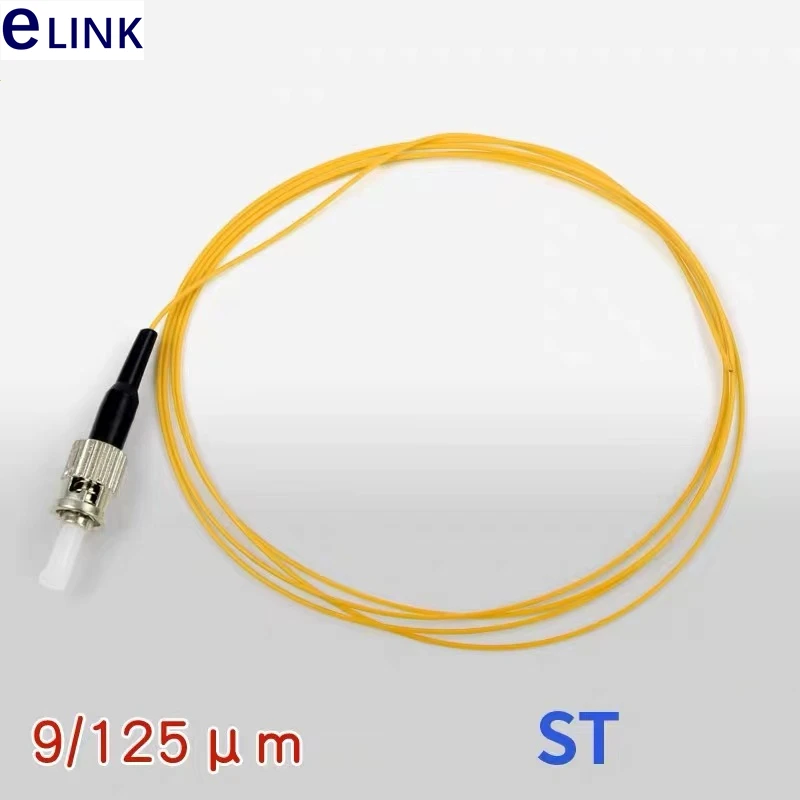 

ST/UPC Optical Fiber Pigtail, Yellow Cable, 0.9mm, SM, 1m, 1.5m, 2mm, 9, 125um, OS1, OS2, 50Pcs