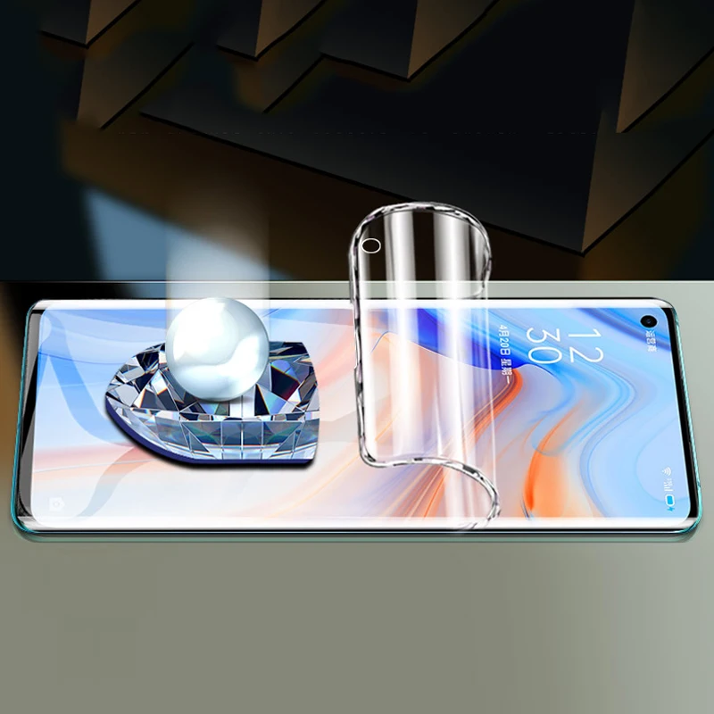 Hydrogel Film For Oppo A72 5G 6.5" Screen Protector 9H Premium for Oppo A72 5G Protective Film Not Tempered Glass image 4
