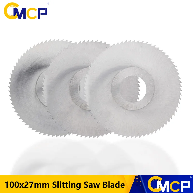 CMCP 40/72T Slitting Saw Blade 100mm HSS Saw Blade Milling Cutter for Dremel Metal Cutter Power Tool HSS Wood Metal Cutting Disc