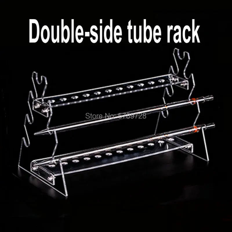 1pc Plexiglass pipette rack  trapezoidal pipette holder  removable tool for school laboratory