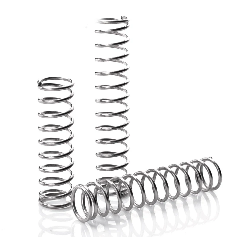 10pcs SS304 Stainless Steel Compression Spring thickness 0.8mm 0.9 Mini Springs Household maintenance tools Hardware accessories