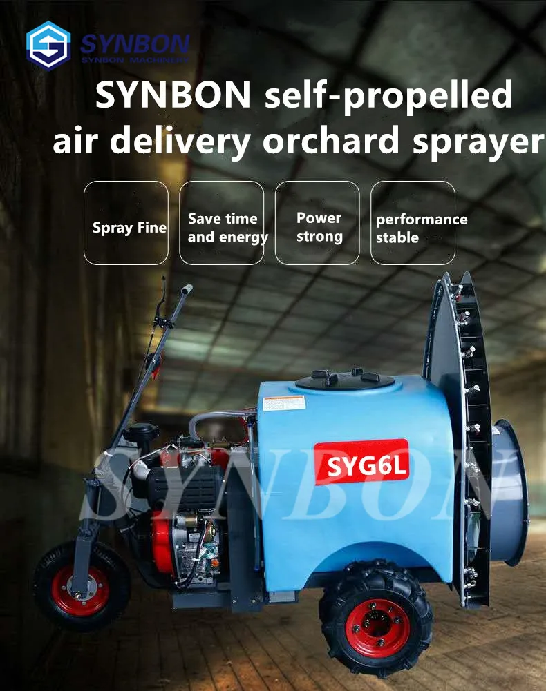 

SYNOBN Disinfection Mist machine sprayer Self-Propelled Sprayer Garden Sprayer farm sprayer Orchard sprayer SYG6L