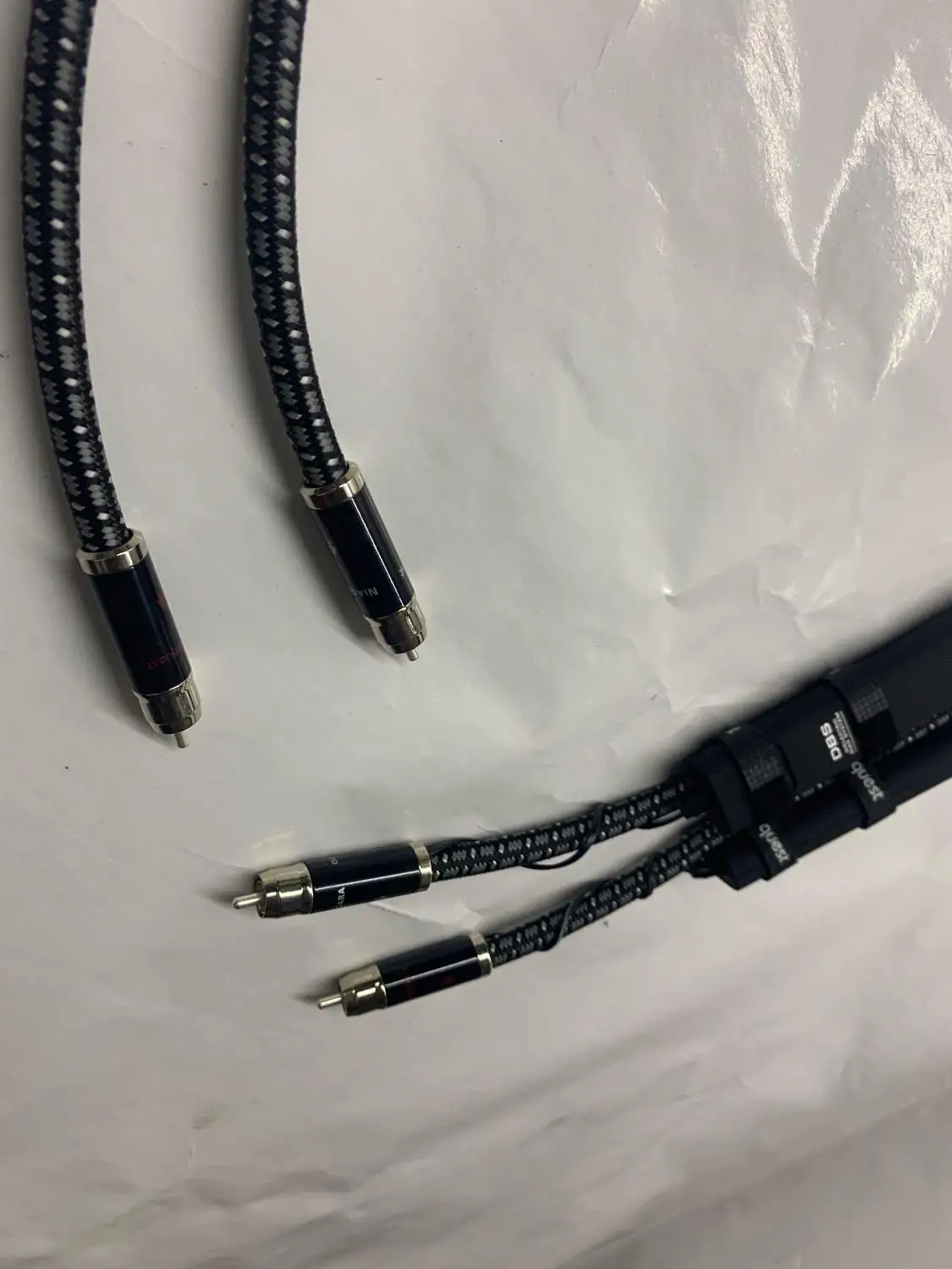 Kabel połączeniowy NIAGARA R C.A z parą 72V DBS dla wzmacniacza odtwarzacz CD