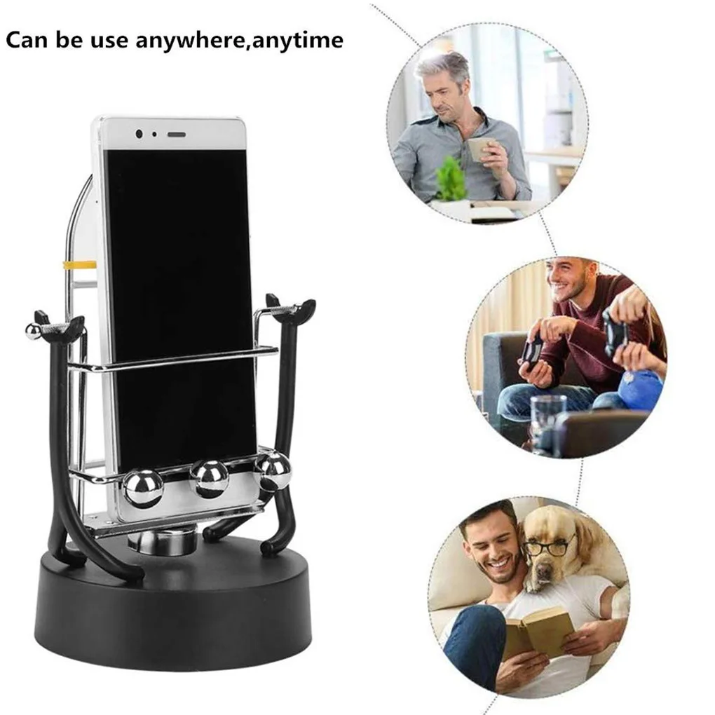 

Stop Motion Stand Shaker Automatic Mobile Phone Swing Motion Step Increasing Shake Pedometer Holder Accessories