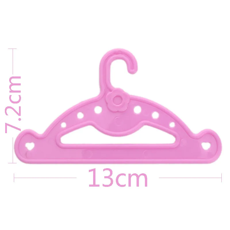 5 Pcs / Set Hanger Doll Accessories For 43 Cm Born Baby Clothes 42 Cm Nenuco 18 Inch American Doll Girl Toys Our Generation