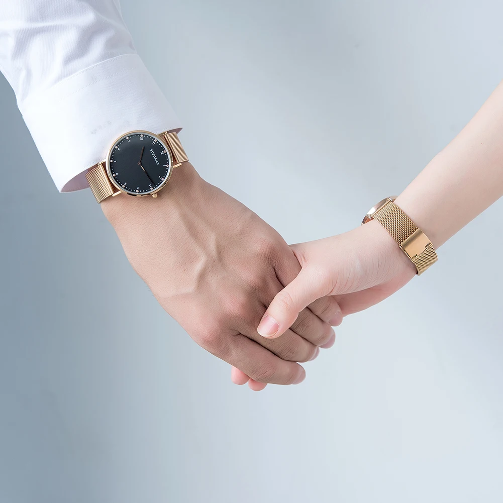 Reloj mujer bobo pássaro casal relógios masculino feminino dia dos namorados aniversário personalizado relógios de pulso presente especial dropshipping oem