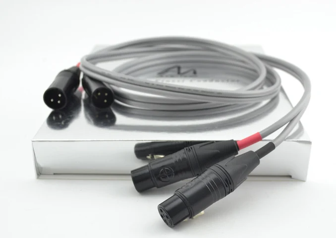 Pair AN-VX XLR interconnects XLR audio cable 2M without box