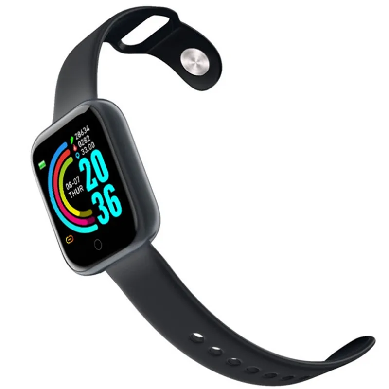 Montre connectée pour enfants, moniteur d'activité physique, pression artérielle, fréquence cardiaque, podomètre, Cardio, hommes femmes, Android iOS