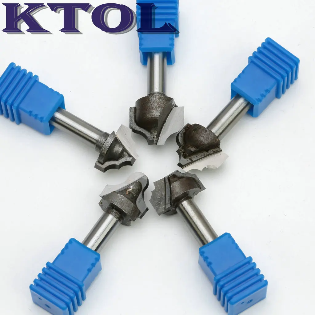 Imagem -05 - Cnc Router Bits para Carpintaria Fresas Bit 6x16 mm 6x16 mm Mergulhar Roteador para Chanfro de Madeira Escultura 3d Classic Ogee