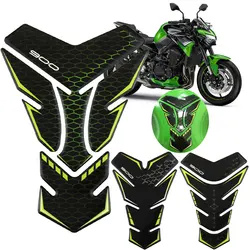 For Kawasaki Z 900 1000 650 400 750R Motorcycle Sticker 3D Decal Fuel Tank Pad Logo Z900 Z650 Z1000 Z750R Z Decal Accessories