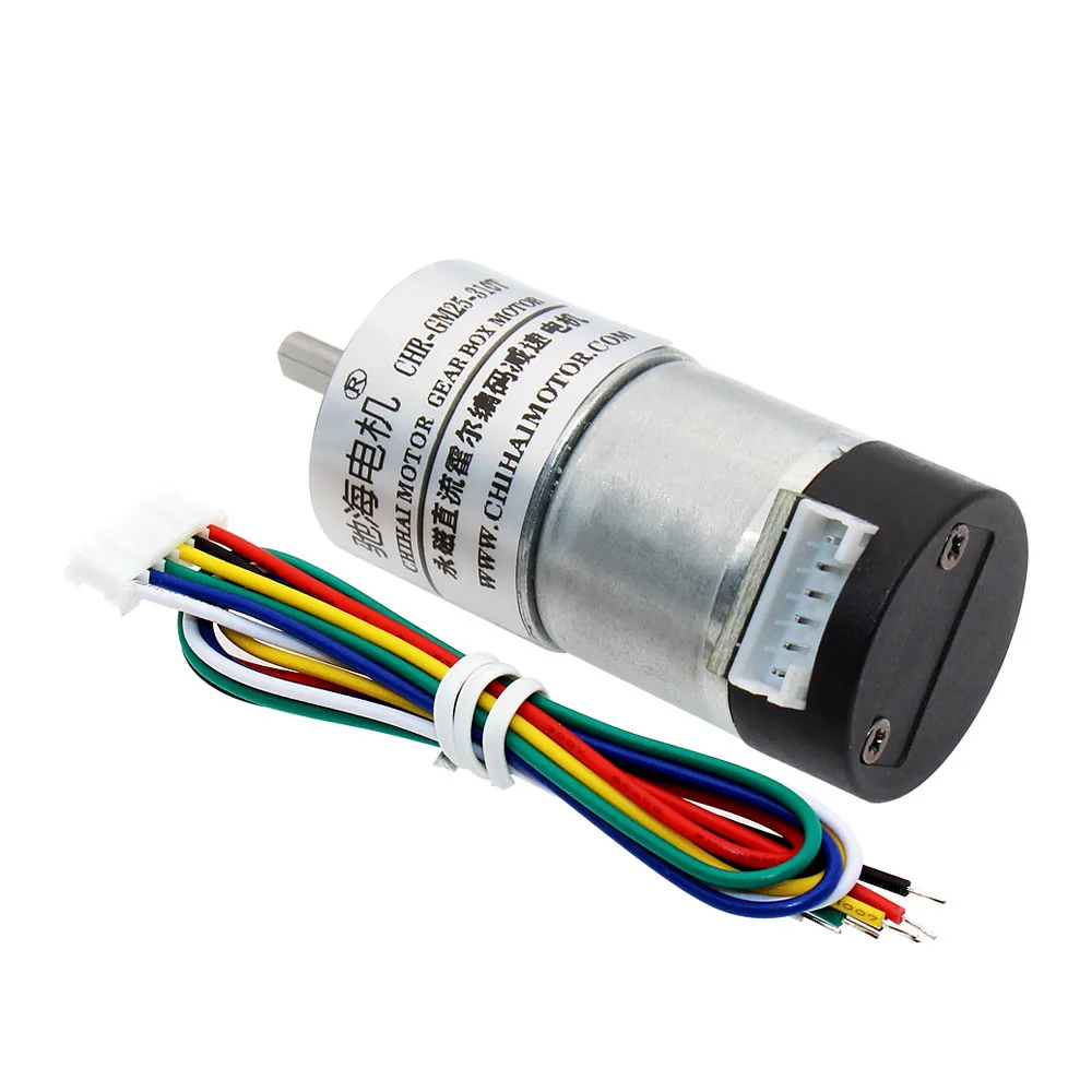 

7.4V GM25-310T DC Gear Motor With ABHL Hall Encoder for Intelligent Lock Safe/Home Appliance/Robot/Balancing Car/DIY Model