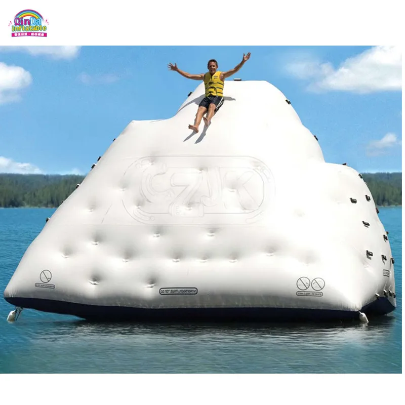 High Quality Inflatable Floating Iceberg Climbing Wall With Factory Price For Sales