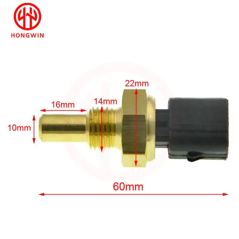 Se encaixa actyon 06-10, kyron 06-14, rexton 06-, stic 06-13, korando c 2011-1615423417, sensor de temperatura da água de refrigerante, assy