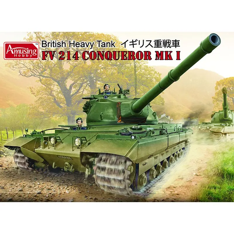 Amusing Hobby 35A006 1/35 British Heavy Tank FV214 Conqueror MK.I - Scale Model Kit