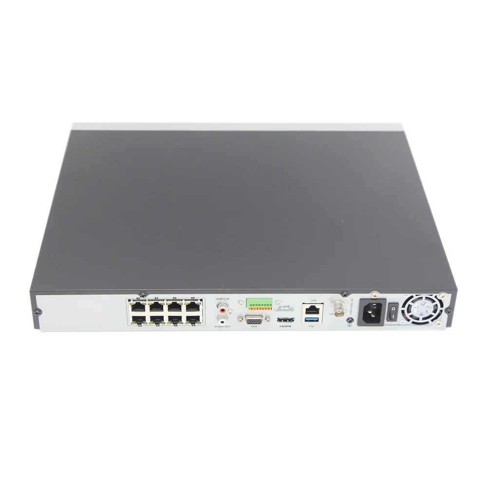 Imagem -02 - Hikvision 816ch 4k Ds7608nxi-i2 p s Ds-7616nxi-i2 16 p s Poe Acusense Nvr Gravador de Vídeo de Rede de Vigilância