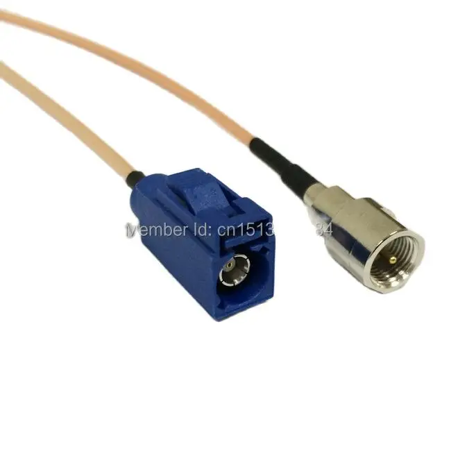 

New Modem Coaxial Cable FME Male Plug To FAKRA Connector RG316 Pigtail 15CM 6" Adapter