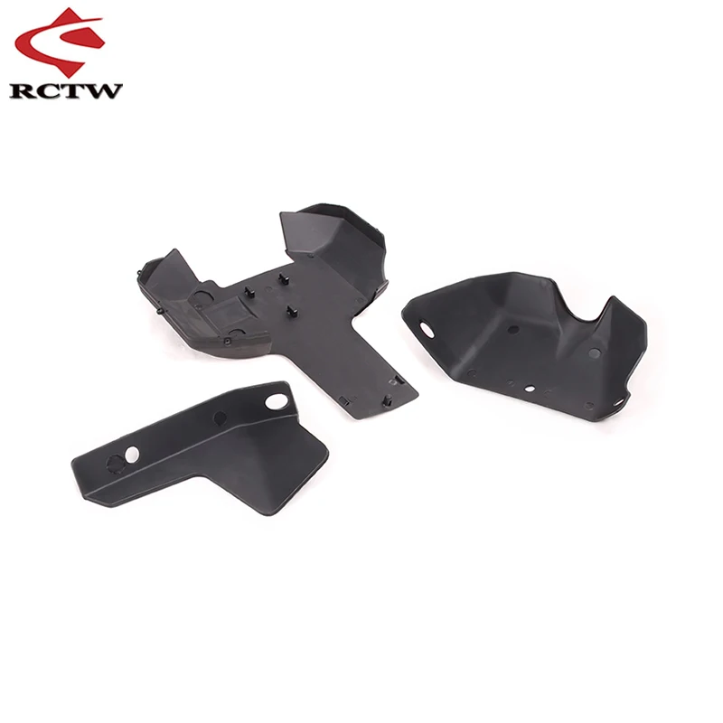 Rc Car Bottom Guard Chassis Plate Kit for 1/5 HPI ROFUN BAHA KM ROVAN BAJA 5B 5T 5SC TRUCK TOYS PARTS