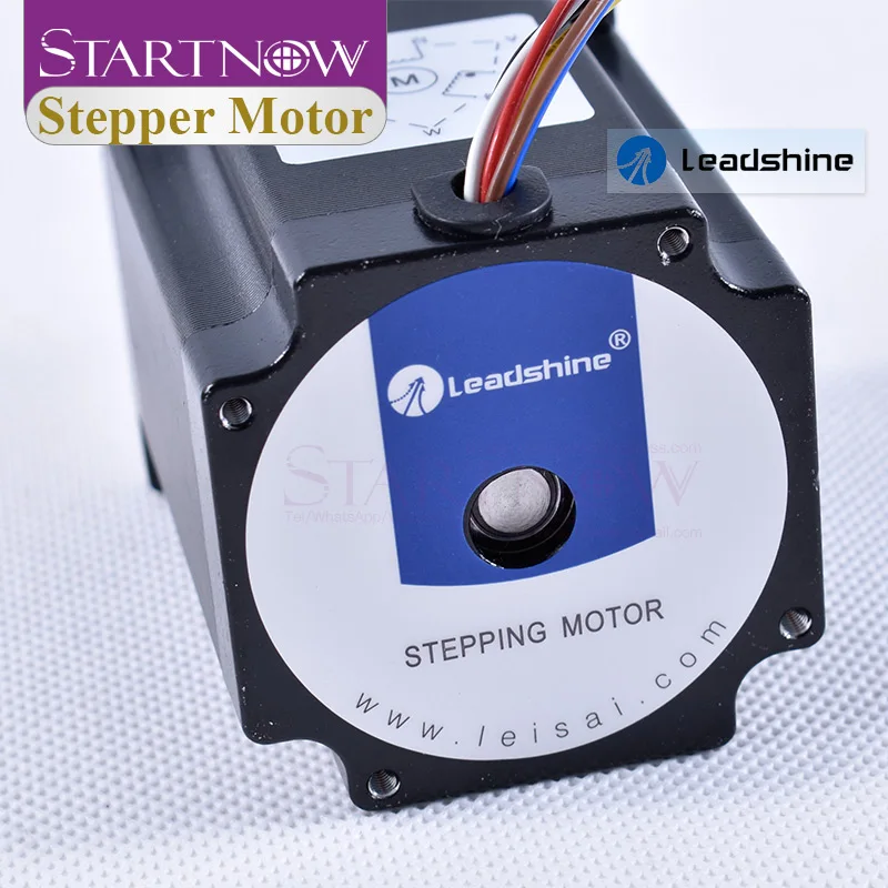 Startnow NEMA23 Stepping Motor 573S15-L With Synchronous Pulley 5.8A Axis Diameter 8mm 6 Wires Leadshine Stepper Motor