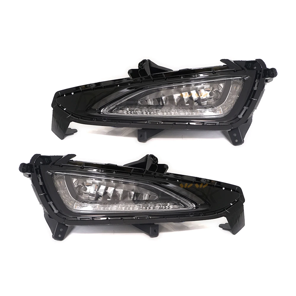 3 Color LED DRL for Hyundai IX35 Tucson 2015 2016 2017 2018 Daytime Running Light with Dynamic Sequential Turn Signal