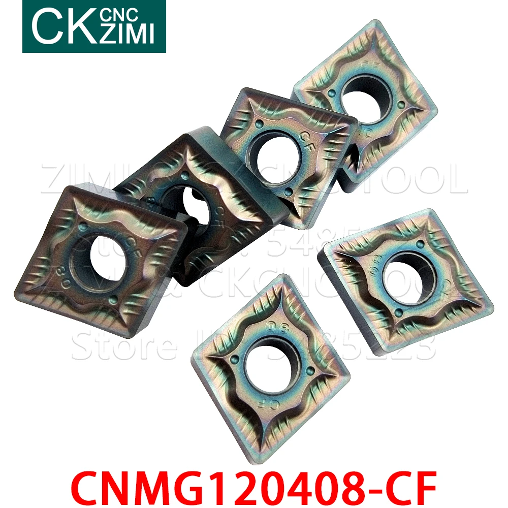 Ferramentas de torneamento externo com pontas mecânicas para torno de aço, tamanhos redu1135, cnmg 120408 cf