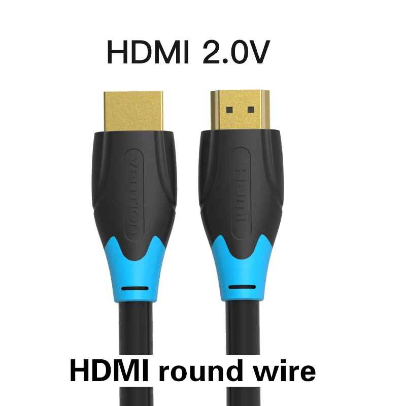 Vention High Speed V2.0 HDMI Kabel 4K*2K Male naar Male 3D 1080P HD voor Monitor Computer TV PS3/4 Projector HDTV 1m 1.5m 2m 3m 5m