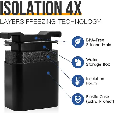 Kristallklar isbollsmaskin iskubsmaskin sfärisk whiskyform bubbelfri diamantskalle ros islåda form 10 best sales stor isbit - №7