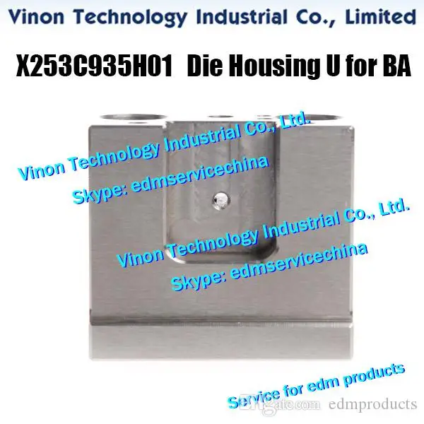 X253C935H01 BA8 Upper Die Housing U for Mitsubishi BA24. DCC78A, X253-C935-H01, X255C252H01,DCC7800 Power Feed Holder 34.071.079