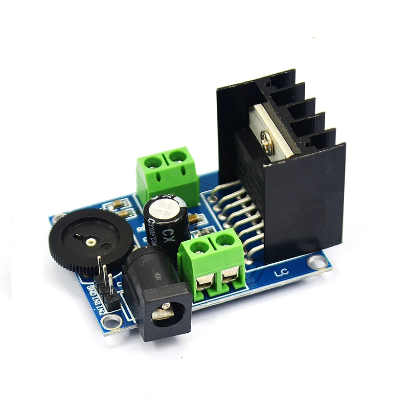 TDA7297 Amplifier Board 15W+15W 2.0 Channel DC 6-18V Audio Power AMP with Volume Control Sound Board for Speakers Stlxy