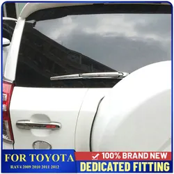 For Toyota RAV 4 RAV4 2009 2010 2011 2012 Car Rear Windscreen Wiper Cover Trim ABS Chrome Rear Tail Glass Wiper Protector